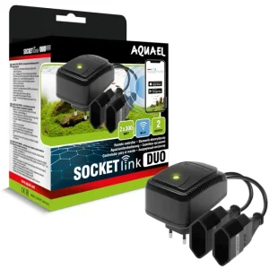 Aquael Socket Link Duo Controller, Smarte 2-fach-Steckdose Wochenendangebot